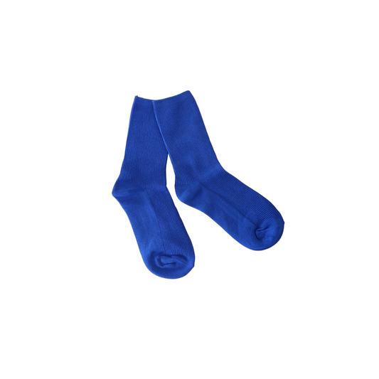 Blakely Rhode Street Style Socks Blue