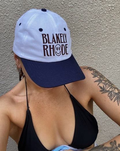 Blakely Rhode Vacation Cap Navy and White 