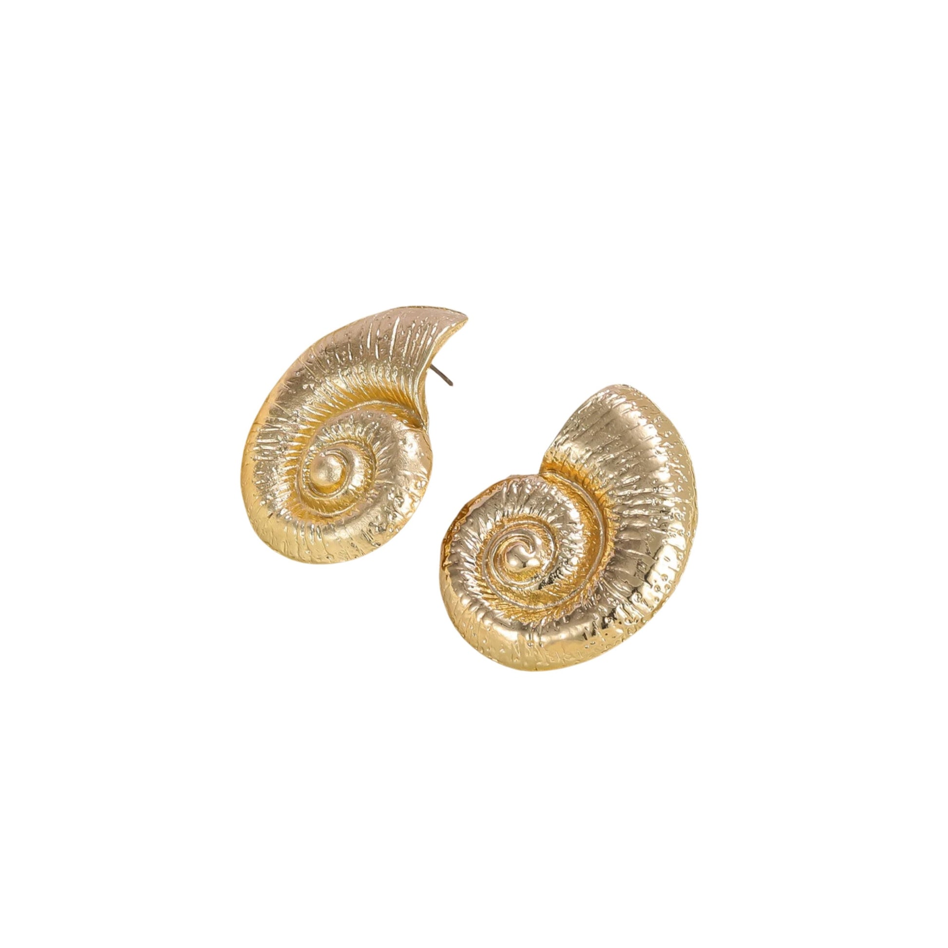 Blakely Rhode Conch Earrings Gold